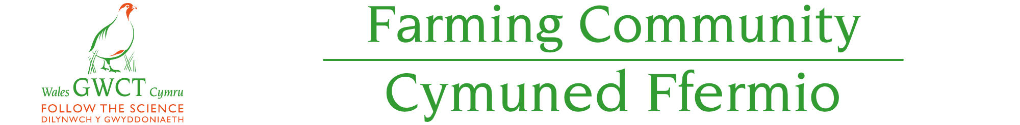 Logo for Cymuned Ffermio GWCT